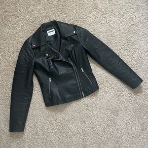 Faux Leather Jacket